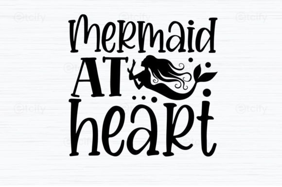 Download Mermaid at Heart SVG Cut Files - Mermaid at heart svg cut file Collection