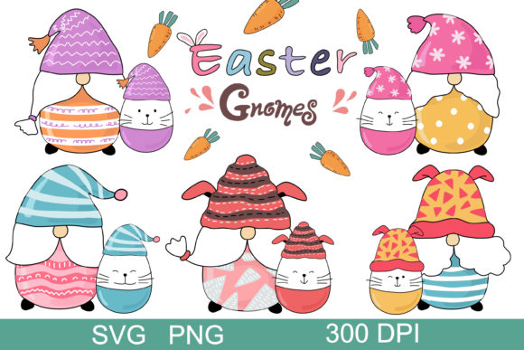Download Easter Gnomes (clip Art) - Clip art Collection